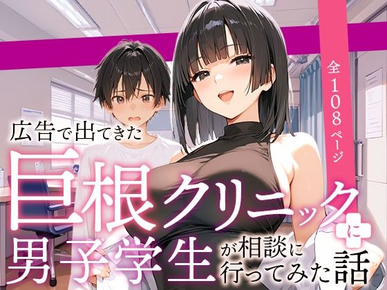 広告で出てきた巨根クリニックに男子学生が相談に行ってみた話COMICアイル  エロ画像589800