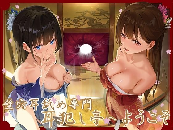 【全編ぐっぽり極深耳奥舐め】壁穴耳舐め専門「耳犯し亭」へようこそ〜耳奥舐めに特化したドスケベ耳舐め嬢×2による極上耳奥舐め性感サービス〜J〇ほんぽ  エロ画像692031