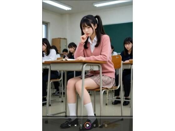 ありさのおもらしスクールおもらし  エロ画像752367