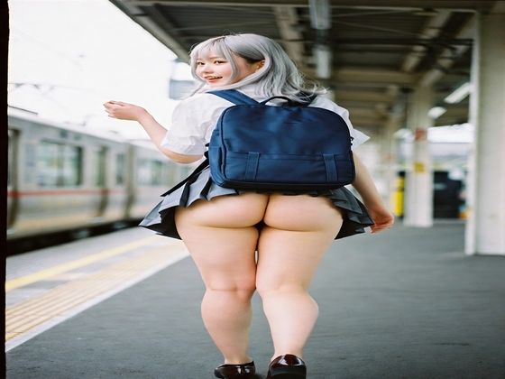 素人撮影 女子●生 〜駅のホーム編〜 Part1美少女244  エロ画像753145