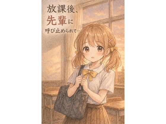 放課後、先輩に呼び止められて、、、夜更けの境界線  エロ画像755331